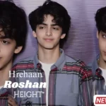 Hrehaan Roshan Height