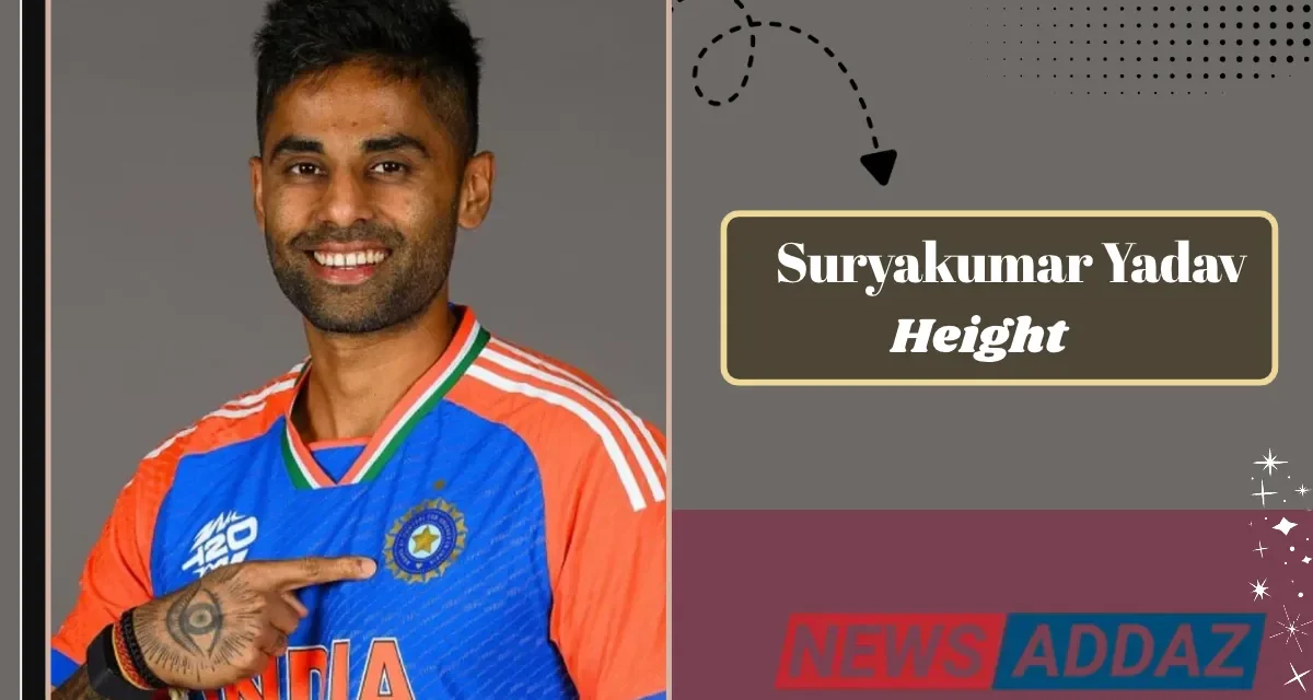Suryakumar Yadav Height